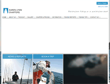 Tablet Screenshot of karenlynncharters.com